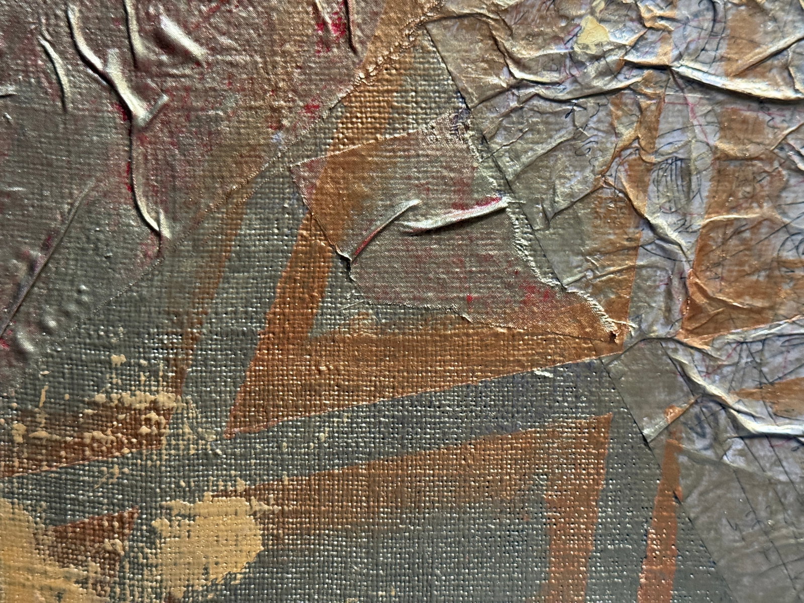 Perception of the author's technique Oil painting with frame Gold K. Leonid - 6