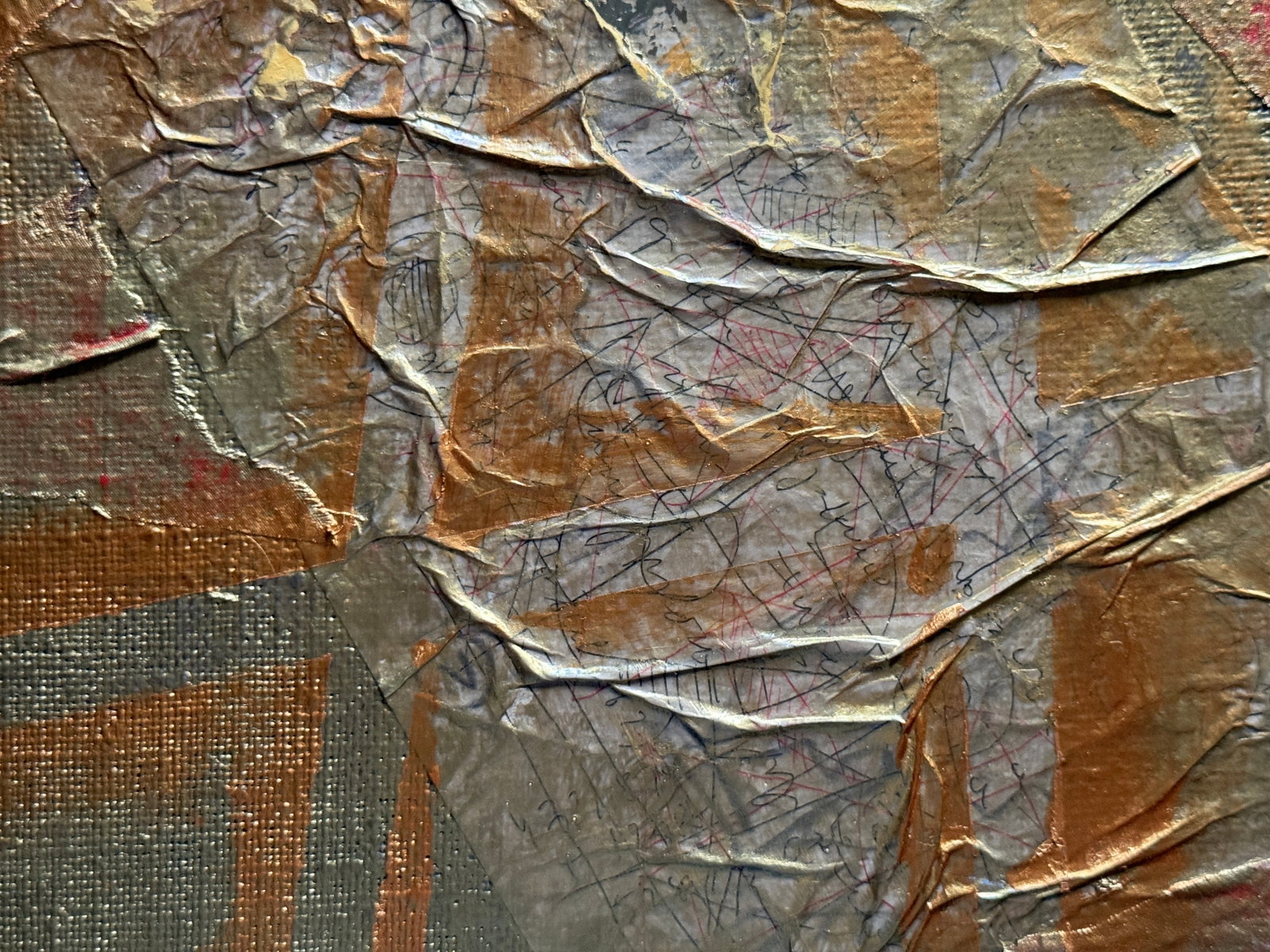 Perception of the author's technique Oil painting with frame Gold K. Leonid - 7