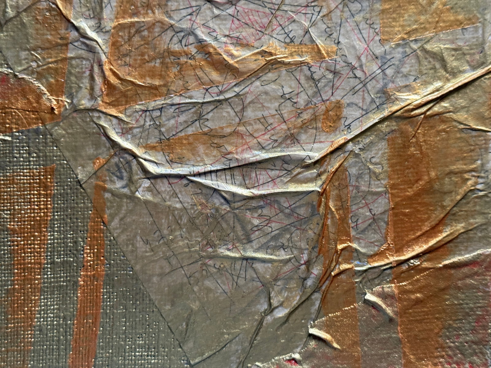 Perception of the author's technique Oil painting with frame Gold K. Leonid - 8