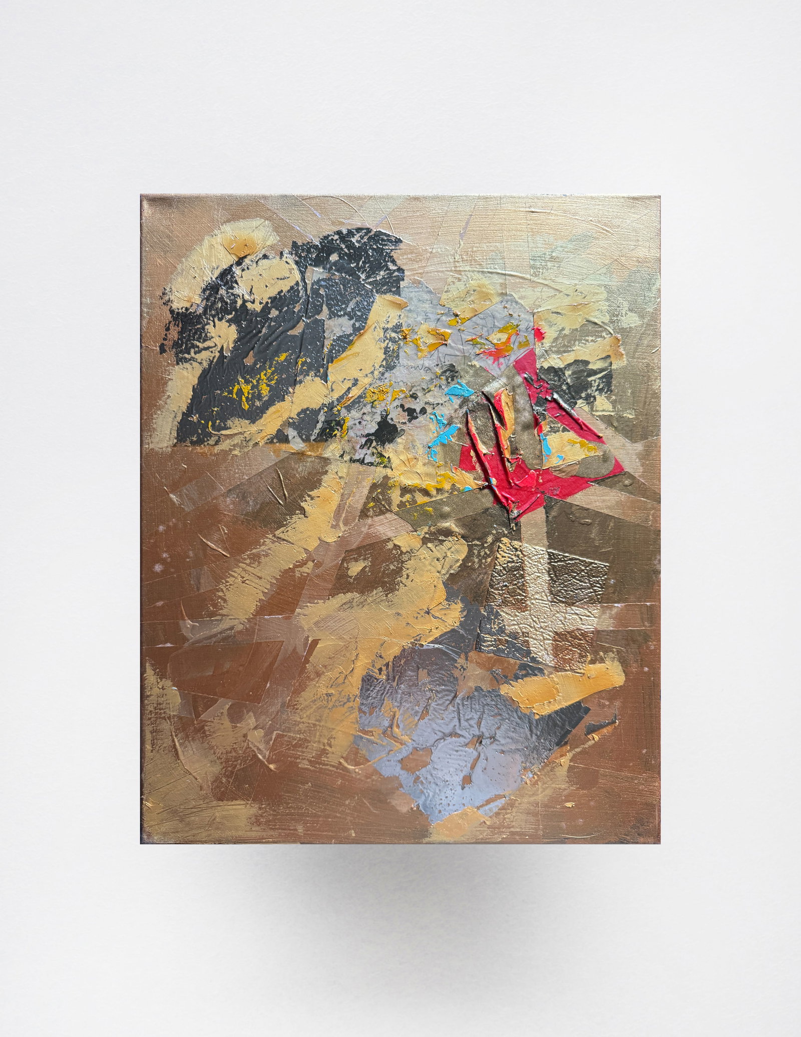 Perception of the author's technique Oil painting with frame Gold K. Leonid - 11