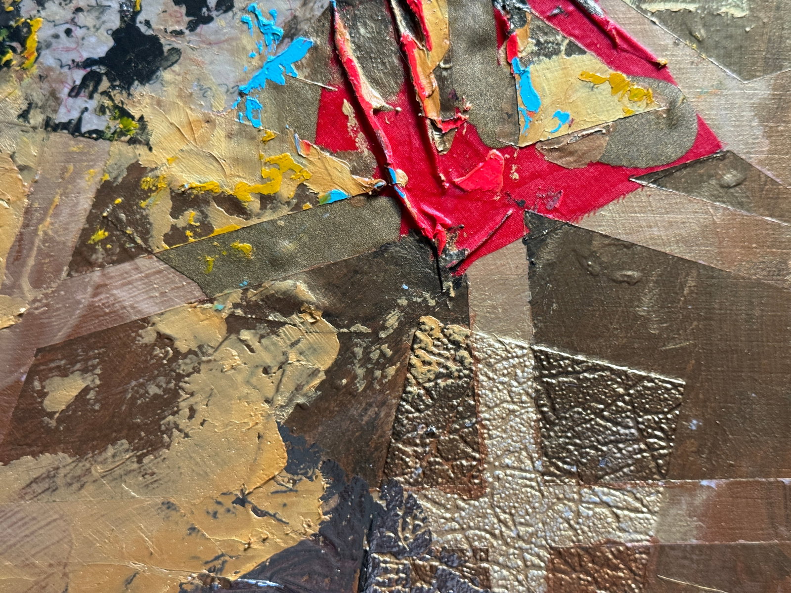 Perception of the author's technique Oil painting with frame Gold K. Leonid - 4