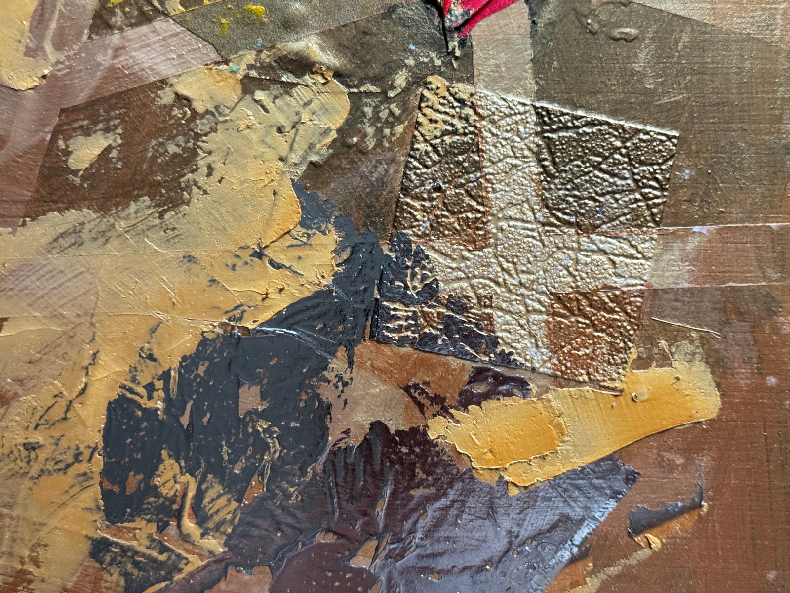 Perception of the author's technique Oil painting with frame Gold K. Leonid - 7