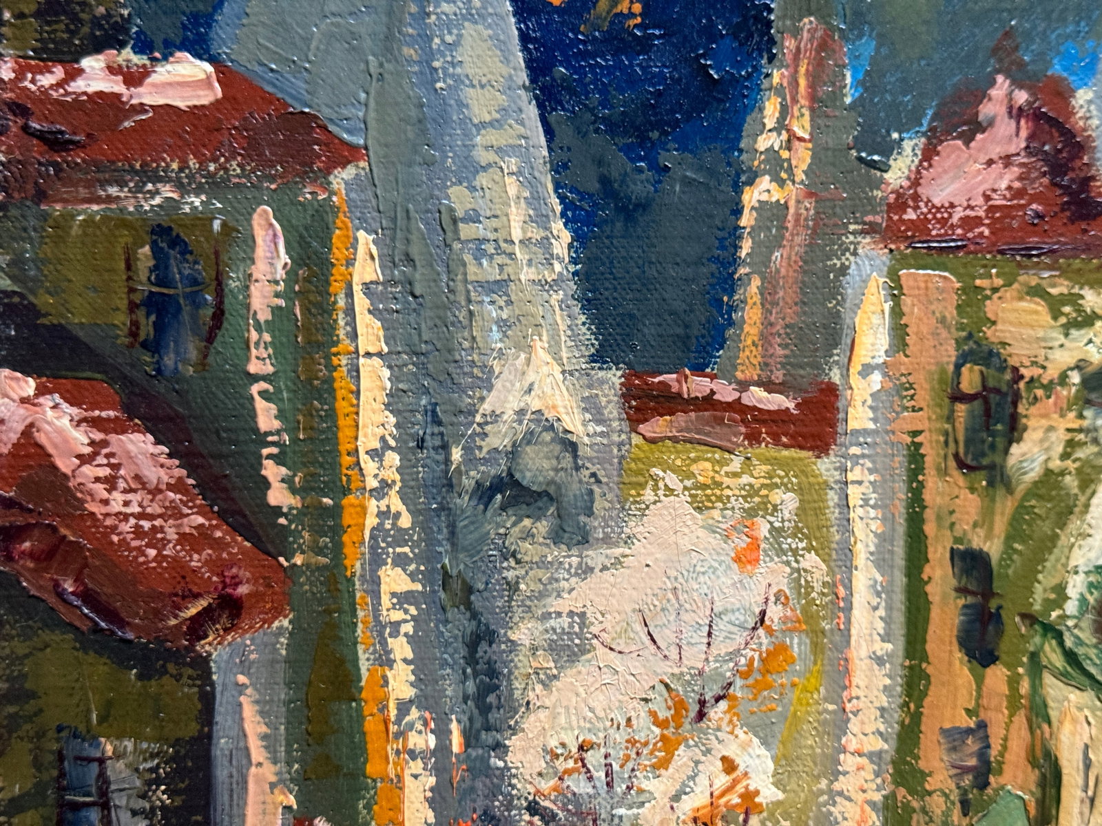 Oil painting with frame square in Lviv K. Leonid - 5