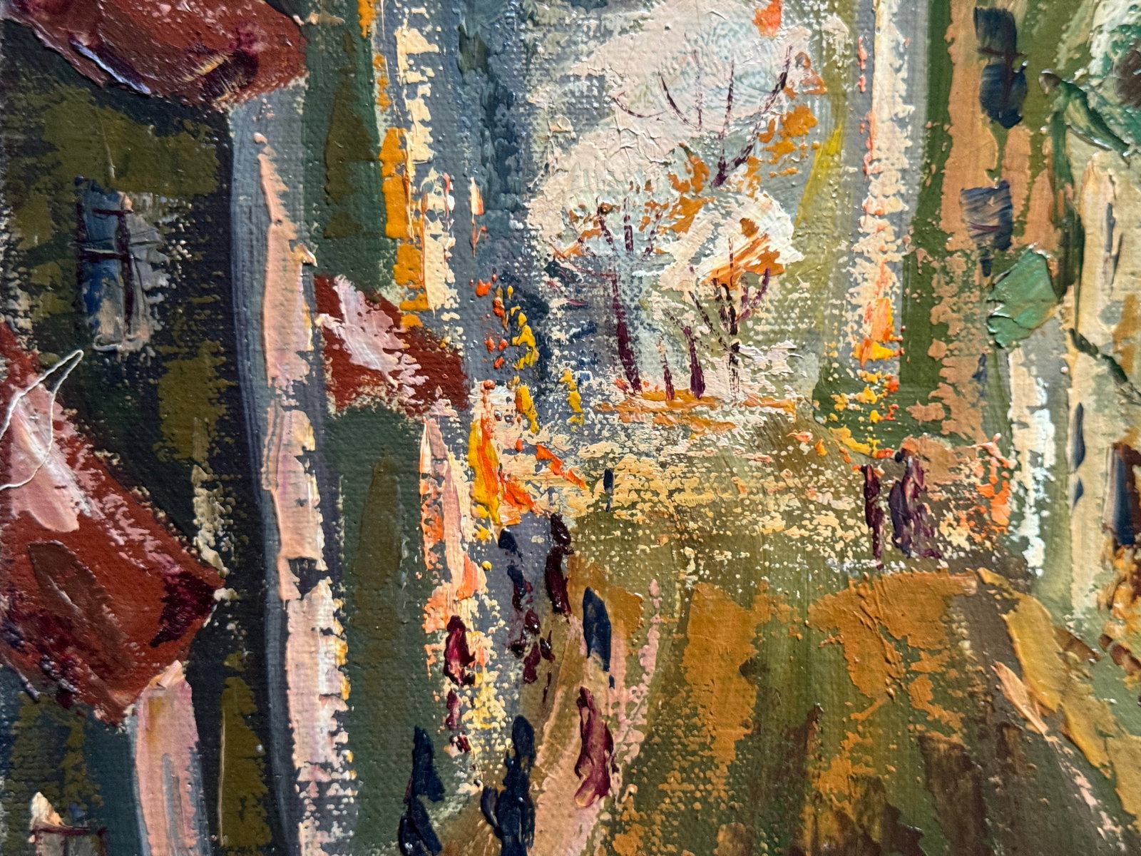 Oil painting with frame square in Lviv K. Leonid - 6