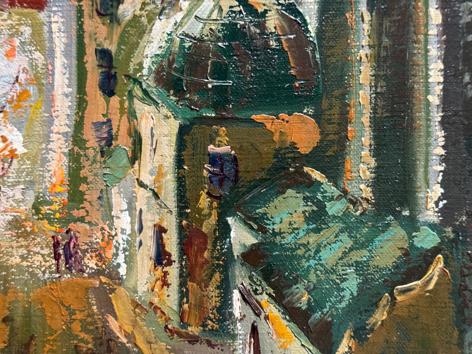 Oil painting with frame square in Lviv K. Leonid - 7