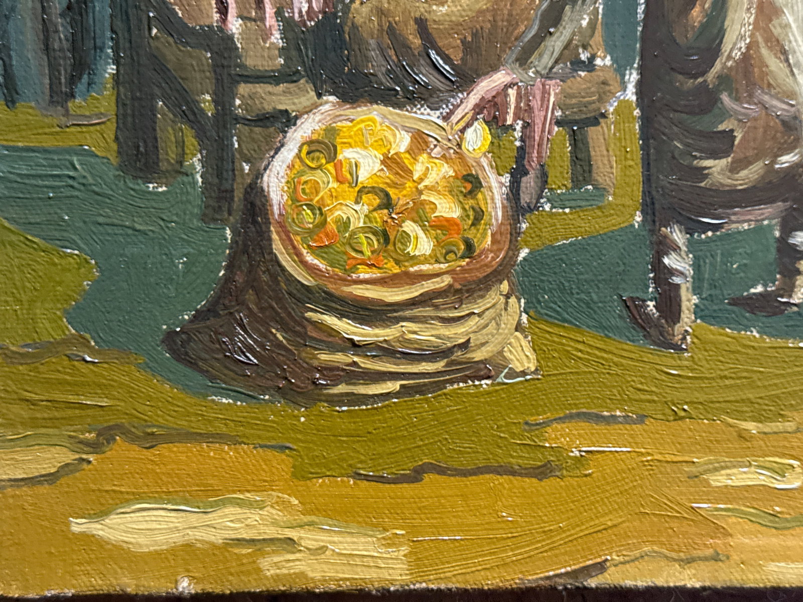 Oil painting with frame Fame K. Leonid - 6