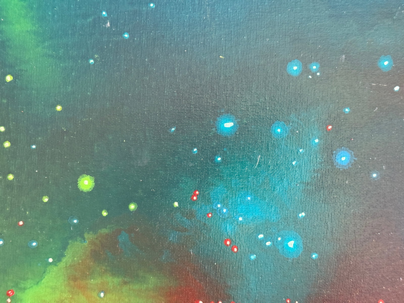 Oil painting with frame Perception K. Leonid - 6