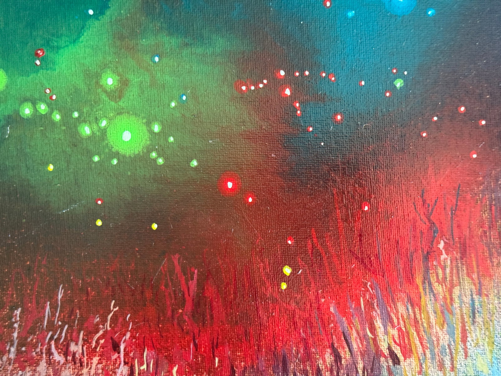 Oil painting with frame Perception K. Leonid - 9