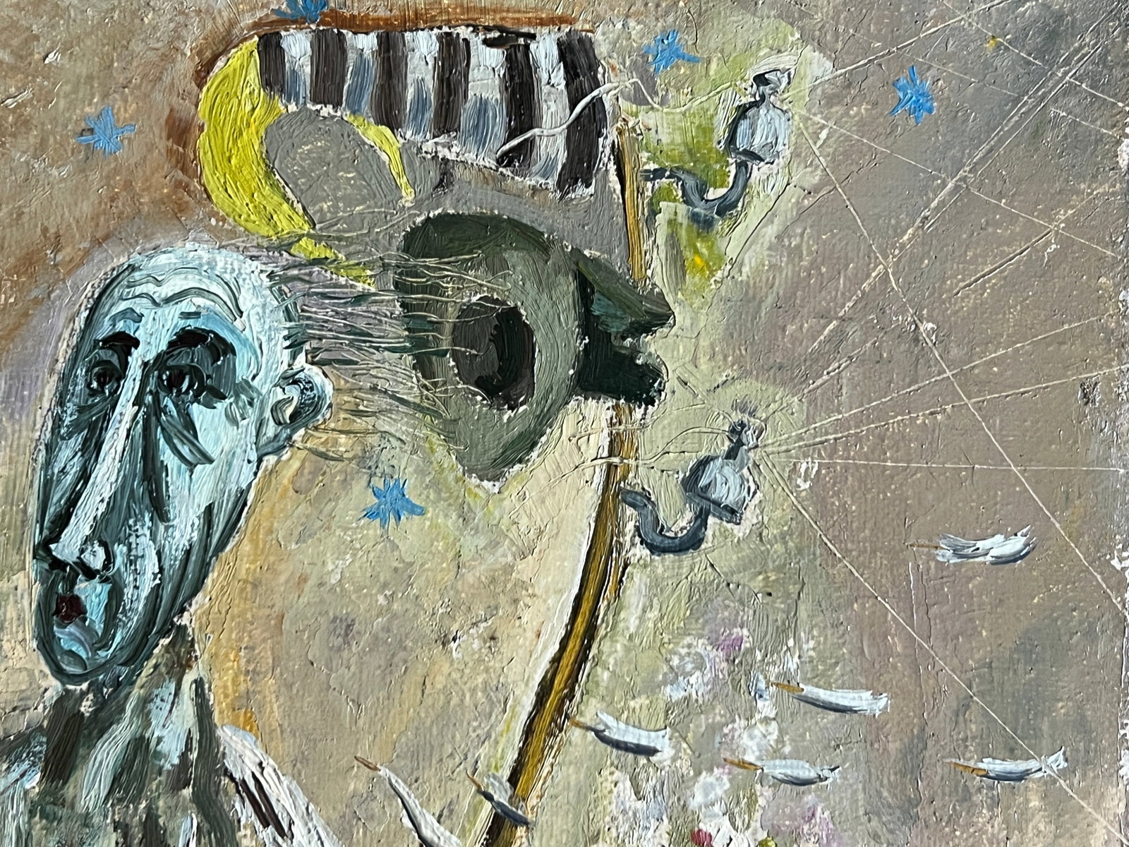 Oil painting with frame wind K. Leonid - 3