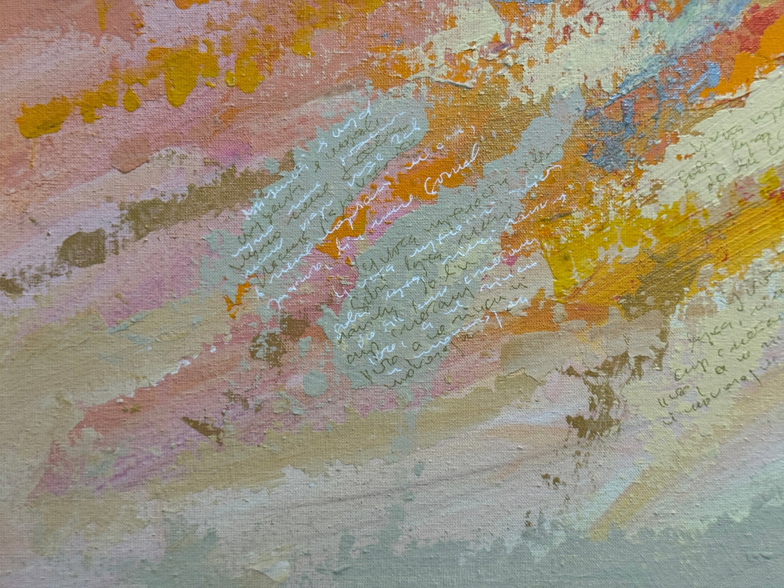 Oil painting with frame Perception 02 K. Leonid - 4