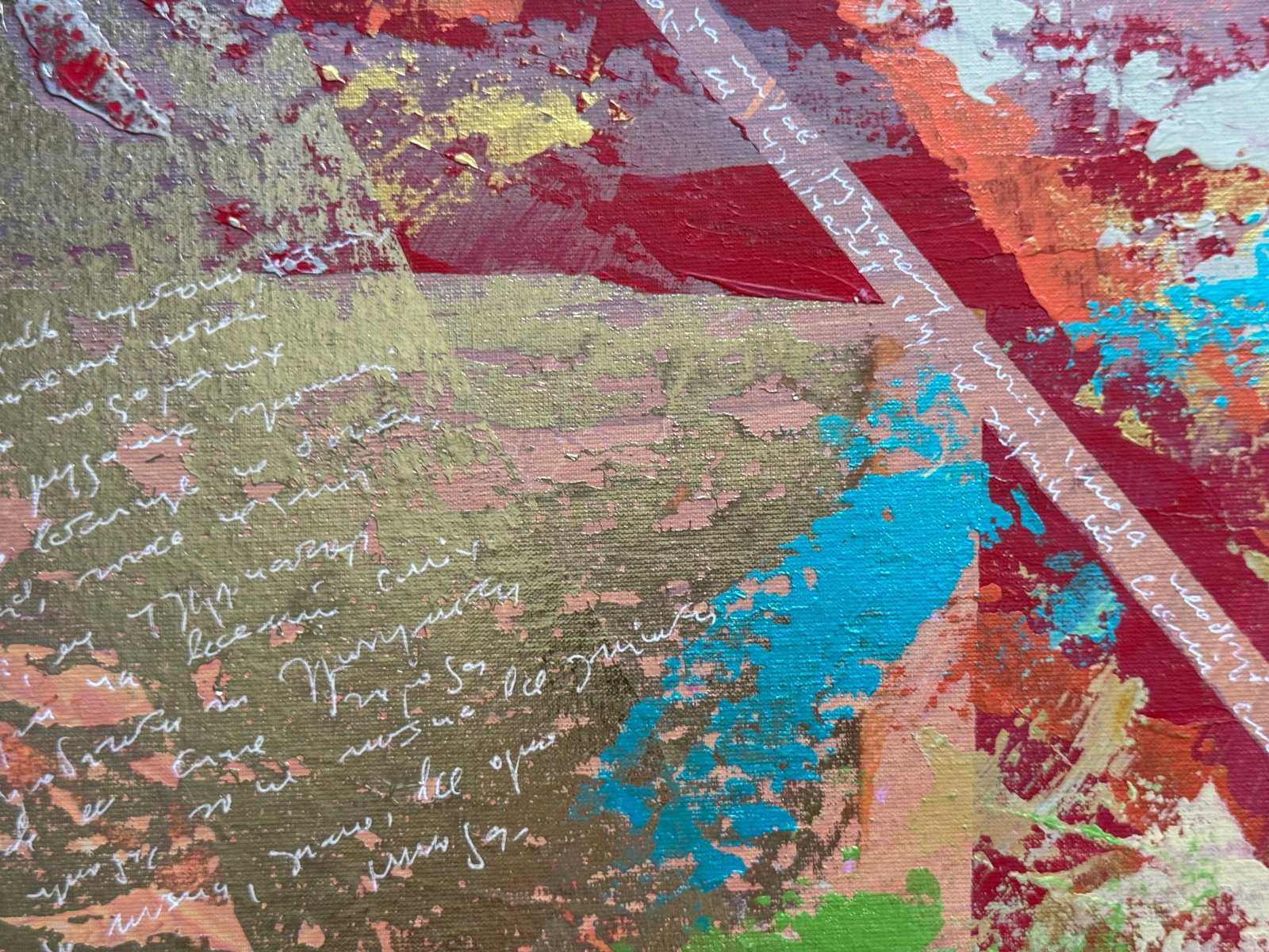 Oil painting with frame Perception 03 K. Leonid - 6