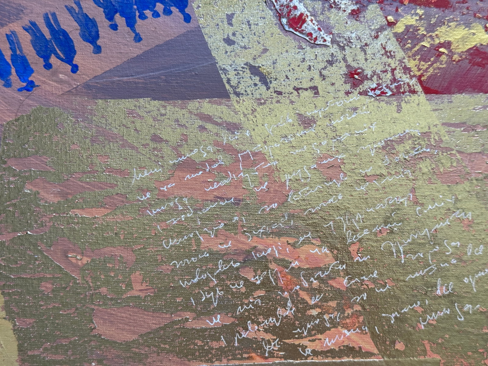 Oil painting with frame Perception 03 K. Leonid - 7