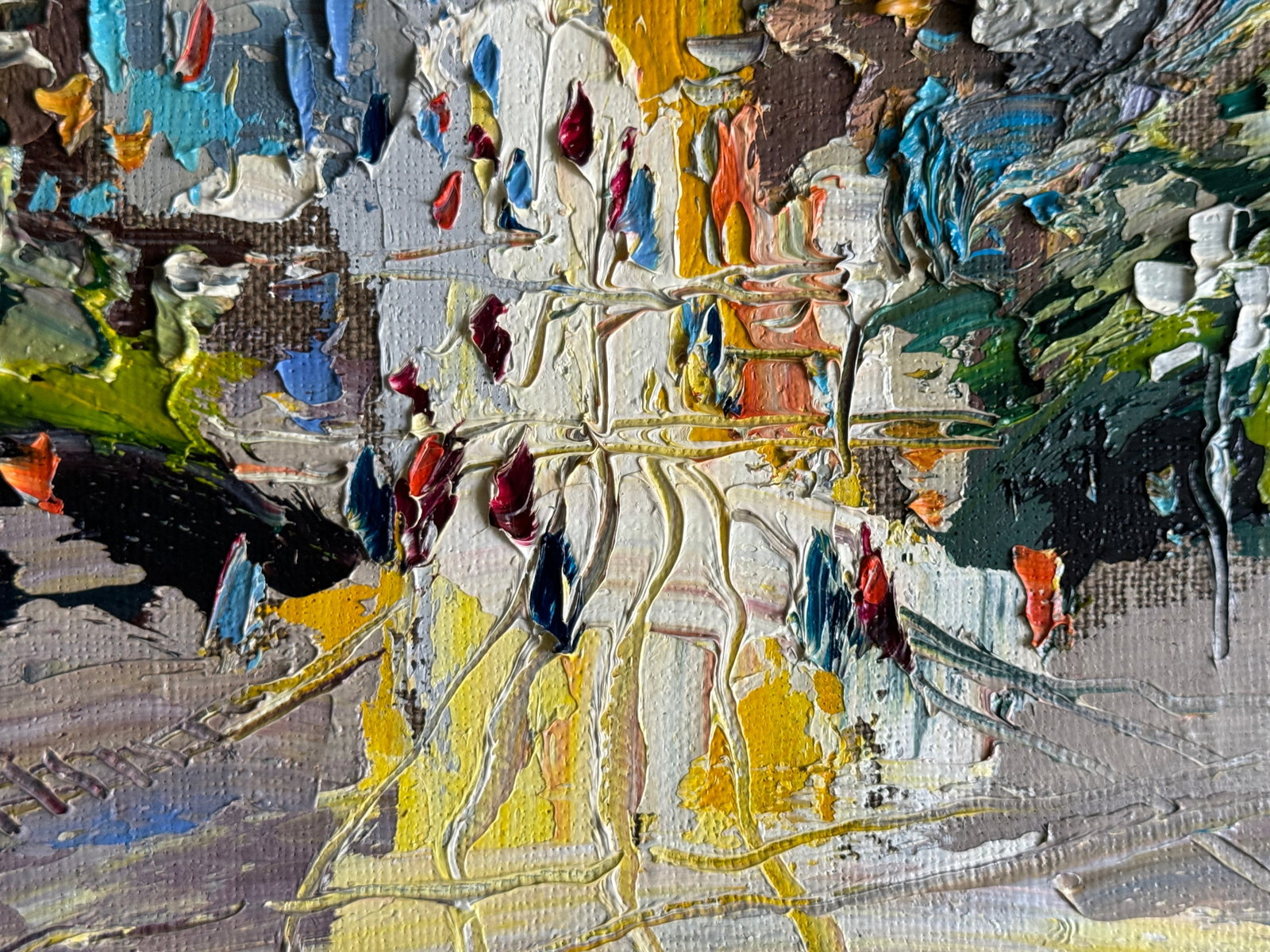 Oil painting with frame Lviv K. Leonid - 5
