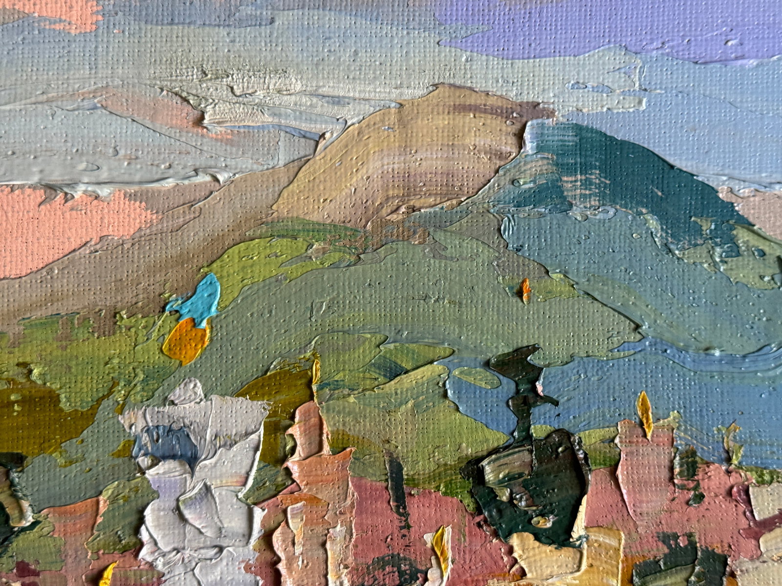 Oil painting with frame Lviv K. Leonid - 7