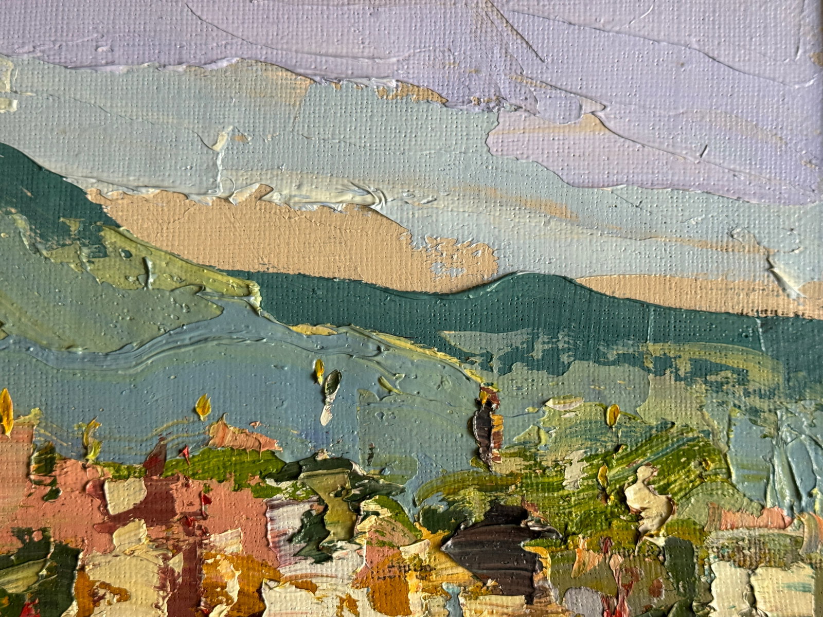 Oil painting with frame Lviv K. Leonid - 8