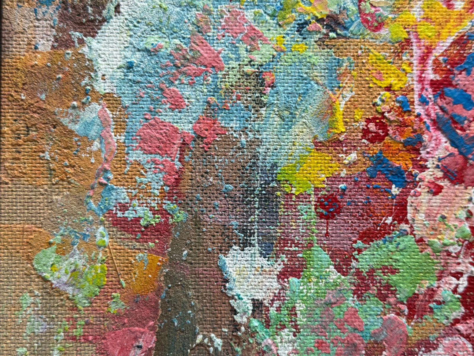 Oil painting with frame Perception K. Leonid - 12