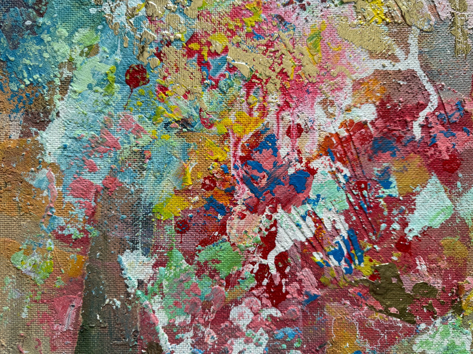 Oil painting with frame Perception K. Leonid - 3