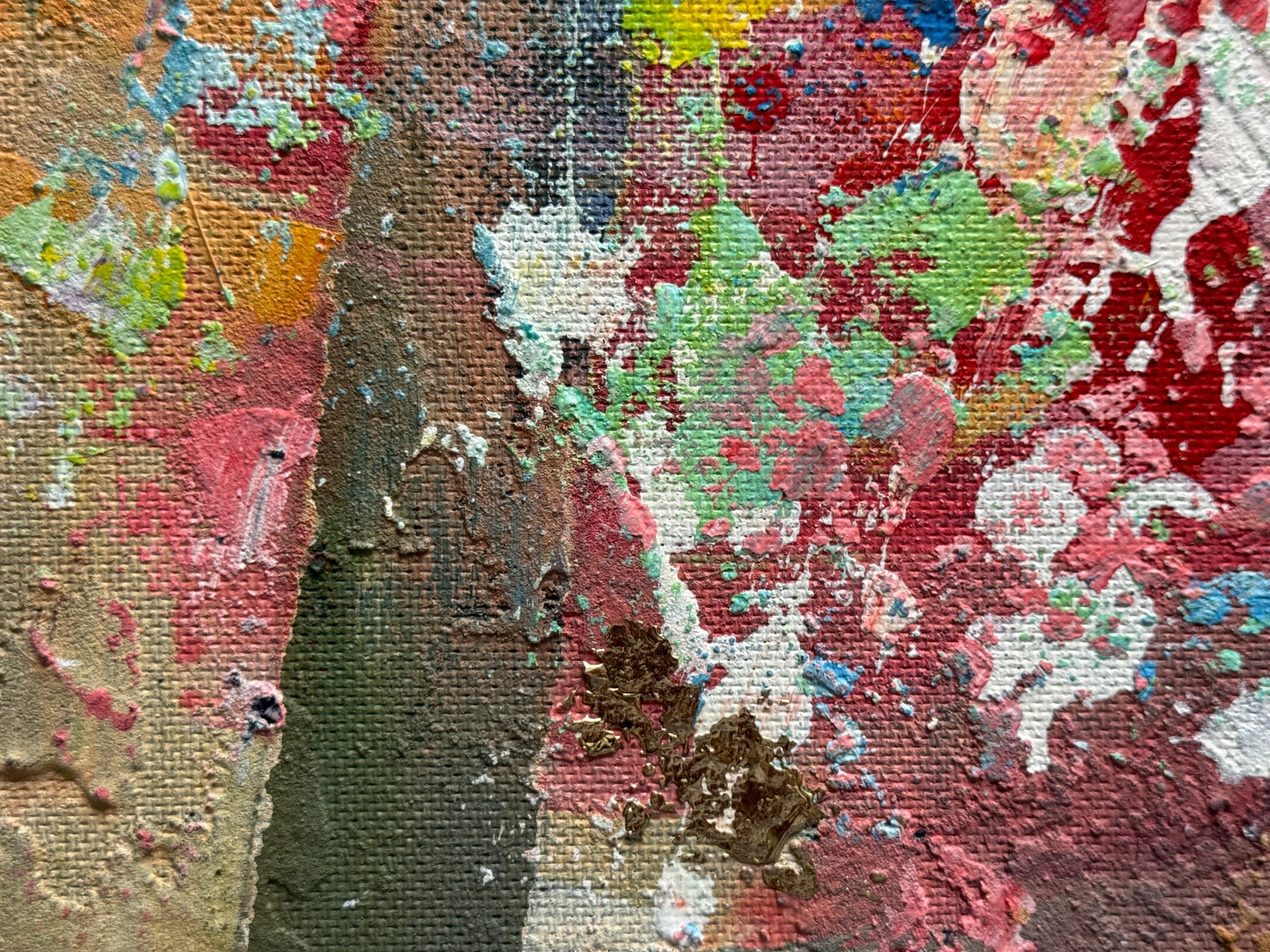 Oil painting with frame Perception K. Leonid - 4
