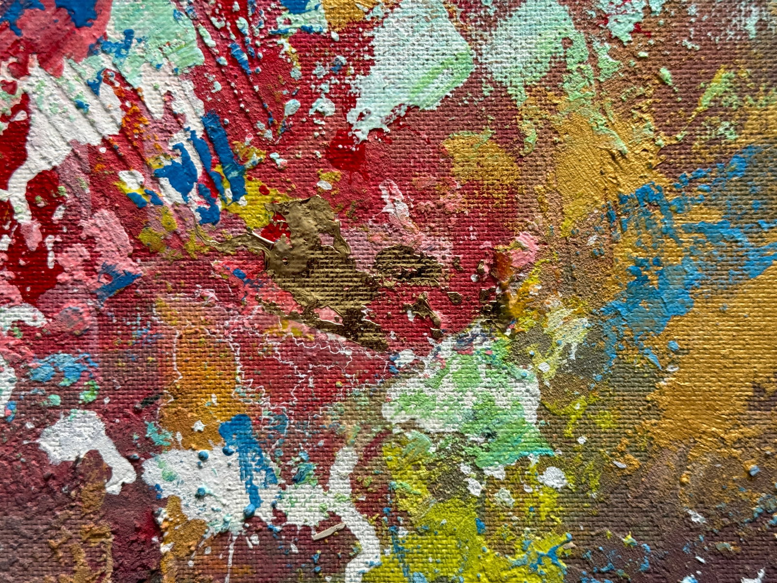 Oil painting with frame Perception K. Leonid - 5