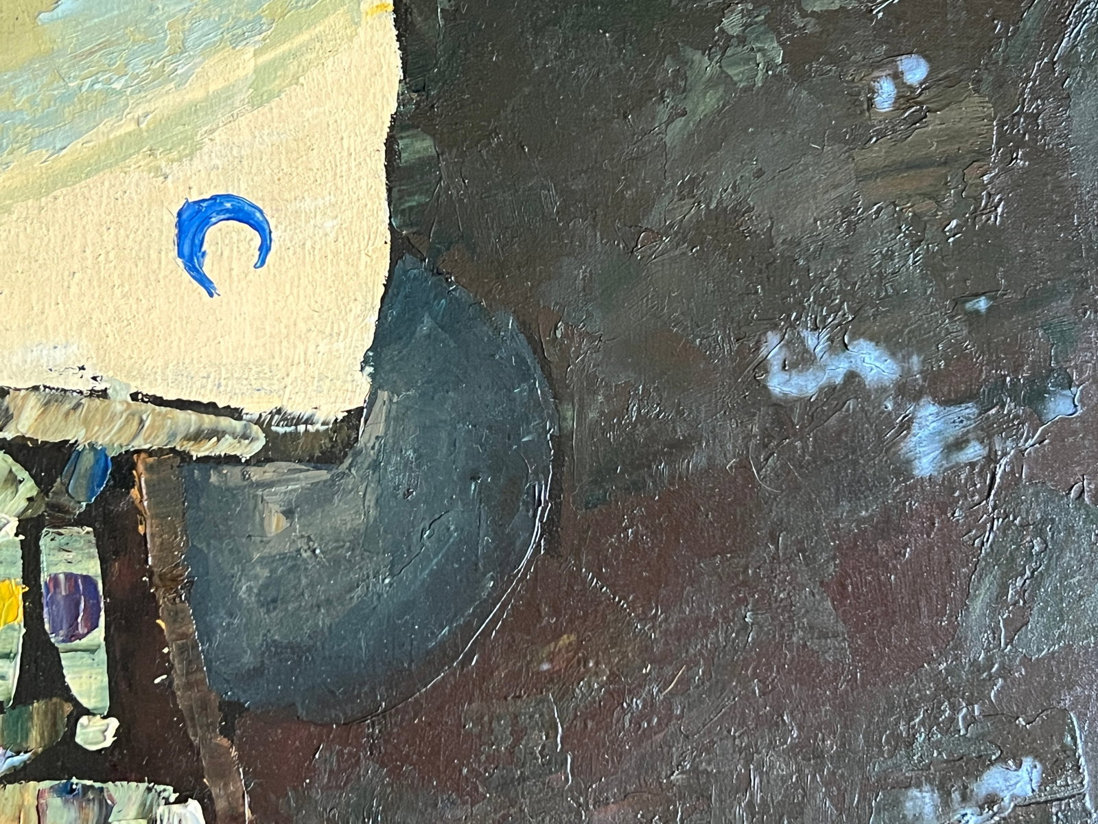Oil painting with frame Sketchbook K. Leonid - 10