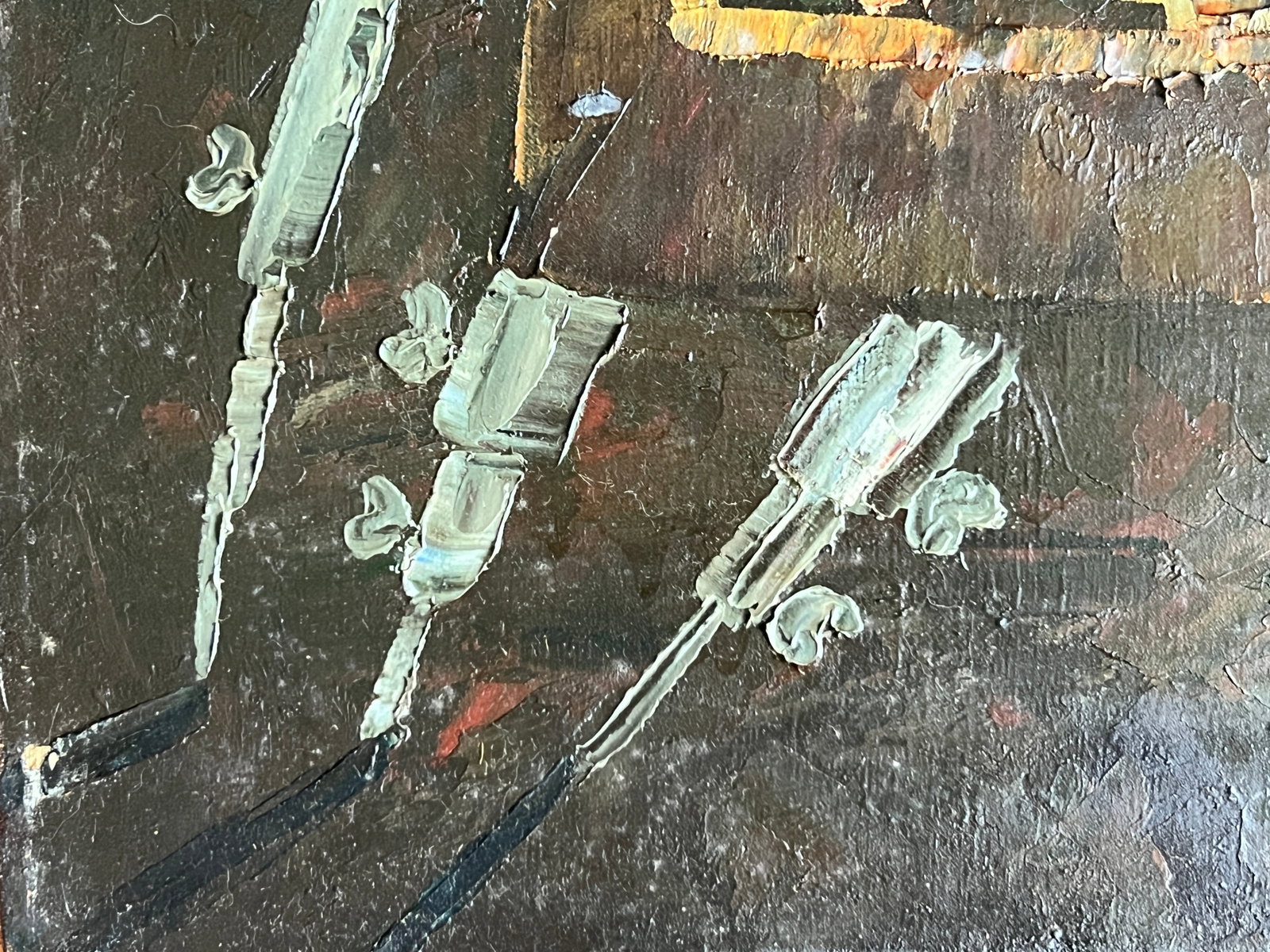 Oil painting with frame Sketchbook K. Leonid - 8