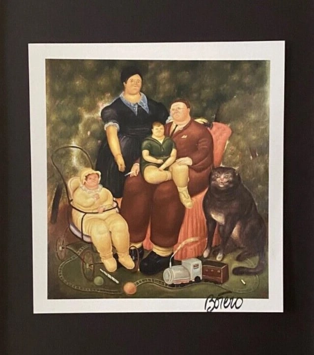 MARC CHAGALL | ORIGINAL VINTAGE 1977 PRINT | SIGNED | MOUNTED AND FRAMED - 2