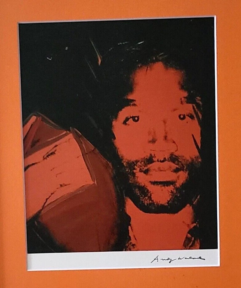 Andy Warhol 1980s OJ Simpson Signed Pop Art Print for Collectors Ready to Hang - 2