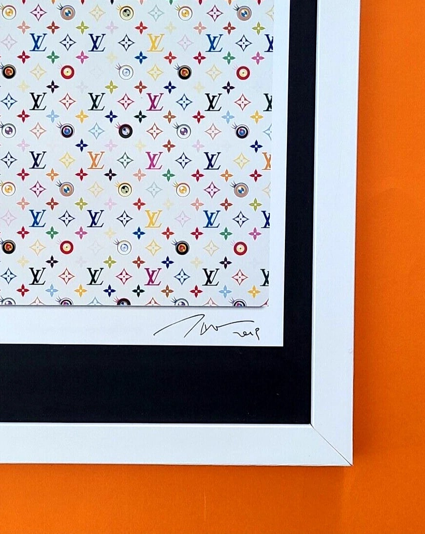 Framed Takashi Murakami Art Print Japan 14x11 Pop Art Collectible - 3