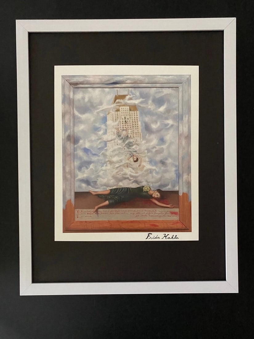 FRIDA KAHLO | Signed Print from Mexico + Framed - 2