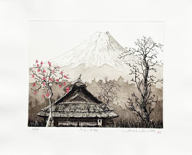 Hiroto Norikane (B. 1949): Winter Is Approaching, Oshino (1 of 1)
