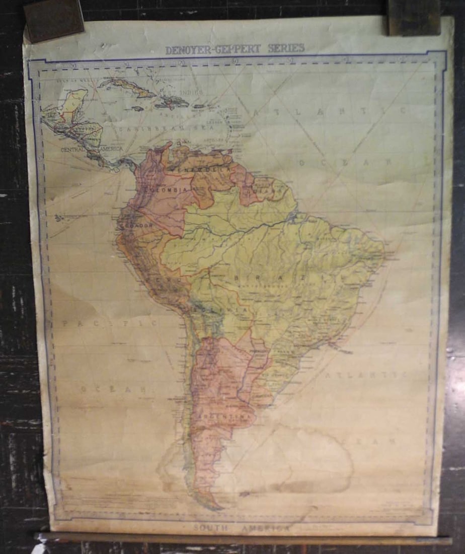 Denoyer-Geppert Series. South America - 3