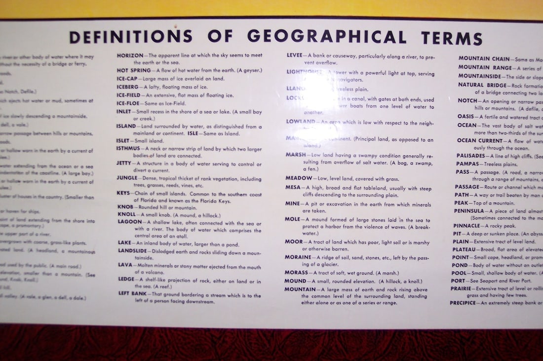 Cram's Geographical Terms - 3