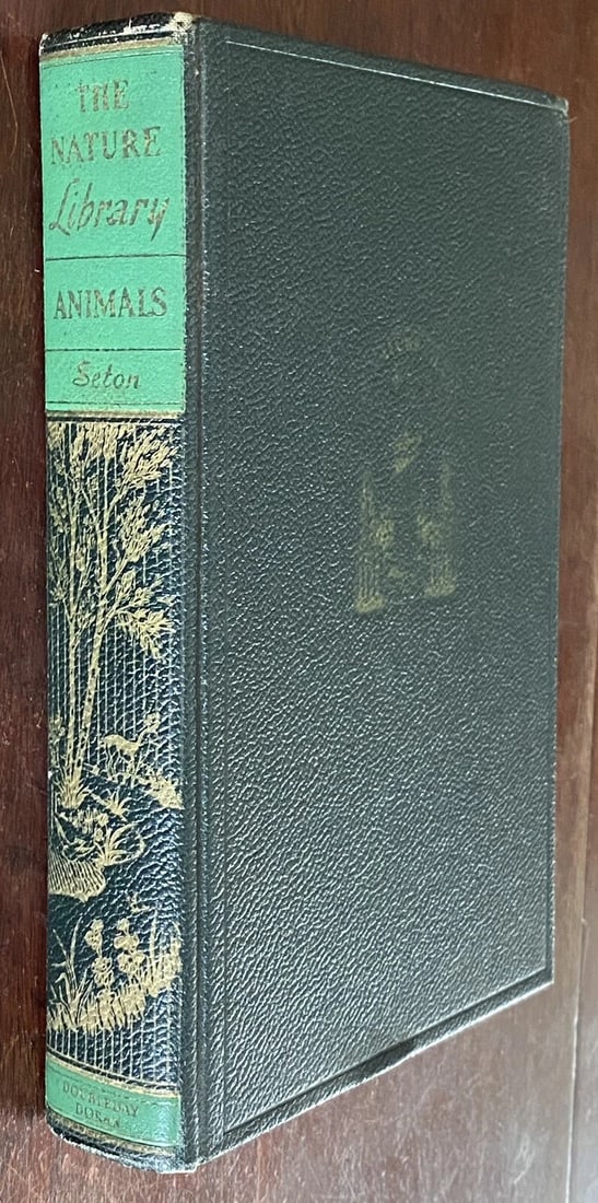 The Nature Library : Animals by Ernest Thompson Seton Copyright 1926 Illustrated: This vintage book titled "The Nature Library: Animals" by Ernest Thompson Seton is a must-have for any nature enthusiast. Published in 1926 by Doubleday Doran and Co. in New York, this hardcover book 