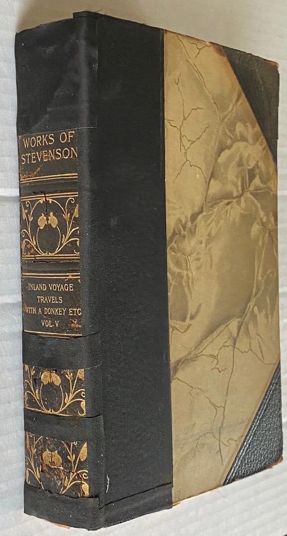 Robert L. Stevenson Inland Voyage Vol. V LimitedEd. of 1,000 Brainard 1906 HC (1 of 14)