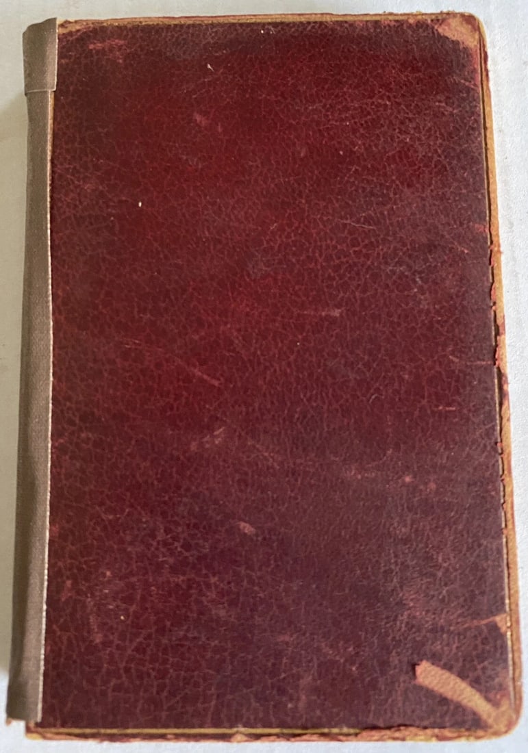 The Decameron Bocaccio 1904 London Chatto & Windus Fine Paper Ed. Leather: The Decameron Bocaccio 1904 London Chatto & Windus Fine Paper Ed. Leather. Frontis, decorated end papers, gilt page edges all around. Leather, back cover and spine missing. Spine taped. 555 pages. Tex