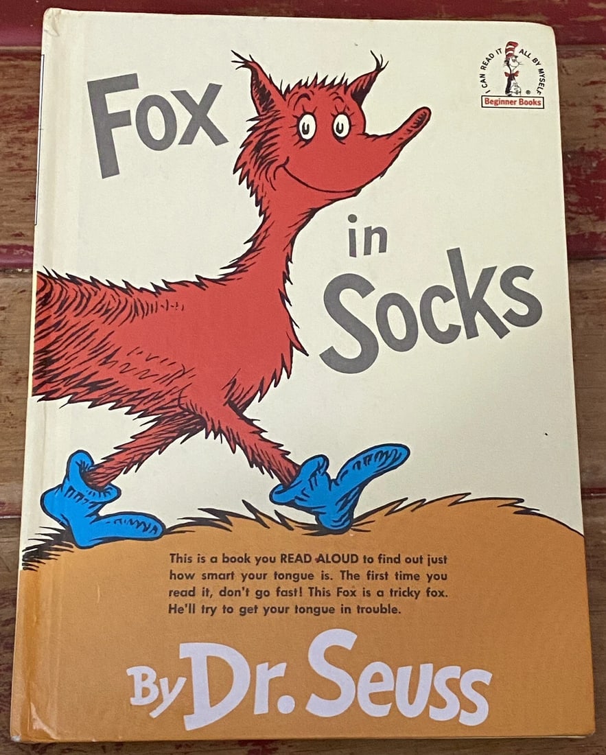 Fox In Socks by Dr. Seuss 1993 Random House Hardcover Very Good (1 of 11)