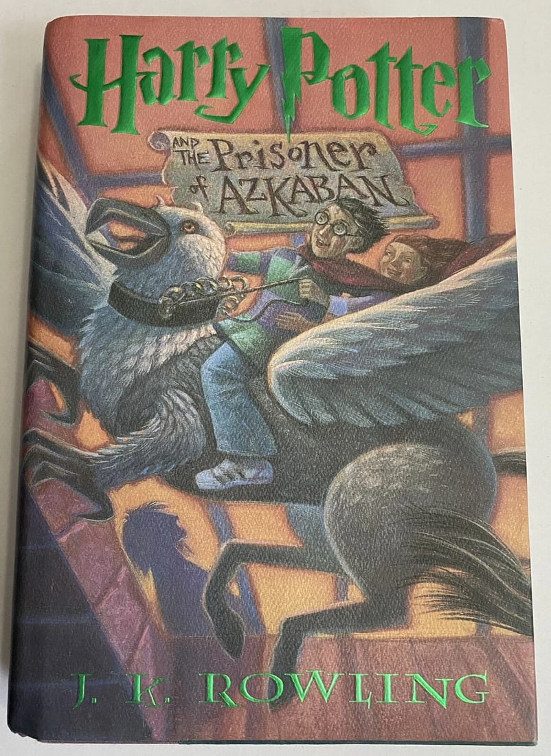 Harry Potter and the Prisoner of Azkaban by J. K. Rowling HC/DJ 1st American Ed. (1 of 14)