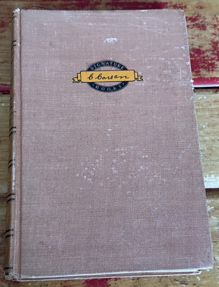 THE STORY OF KIT CARSON Edmund Collier 1953 First Edition/Print HC Grosset VGood: The Story of Kit Carson by Edmund Collier is a rare first edition first printing illustrated hardcover children’s book published in 1953 by Grosset & Dunlap in New York. Brown boards with title 