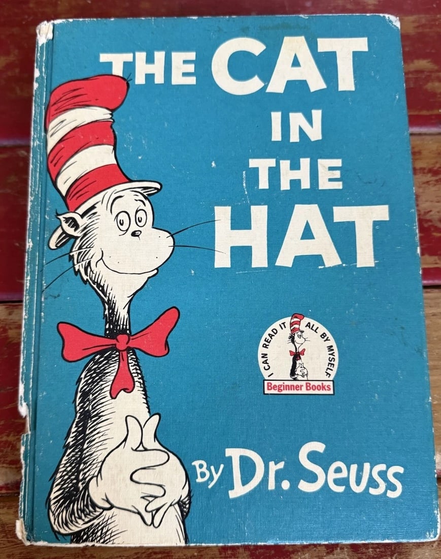 The Cat In The Hat By Dr. Seuss, 1st Print BC In 1957 (1 of 14)
