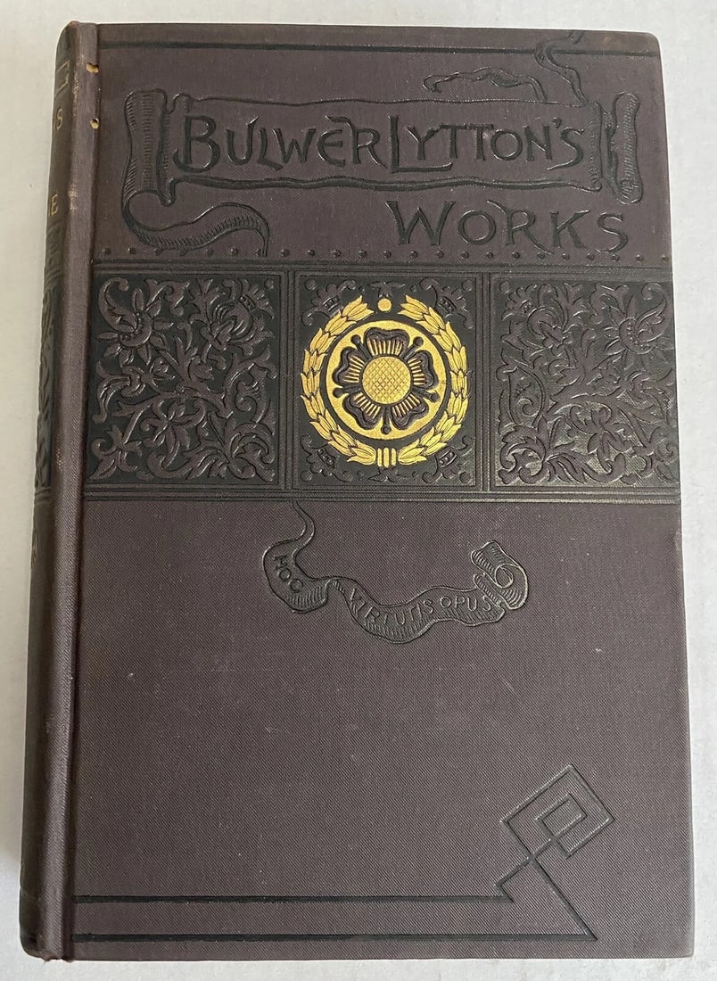 Bulwer Lytton's Works The Parisians, Pilgrims of the Rhine HC Belford Clarke 1st (1 of 11)