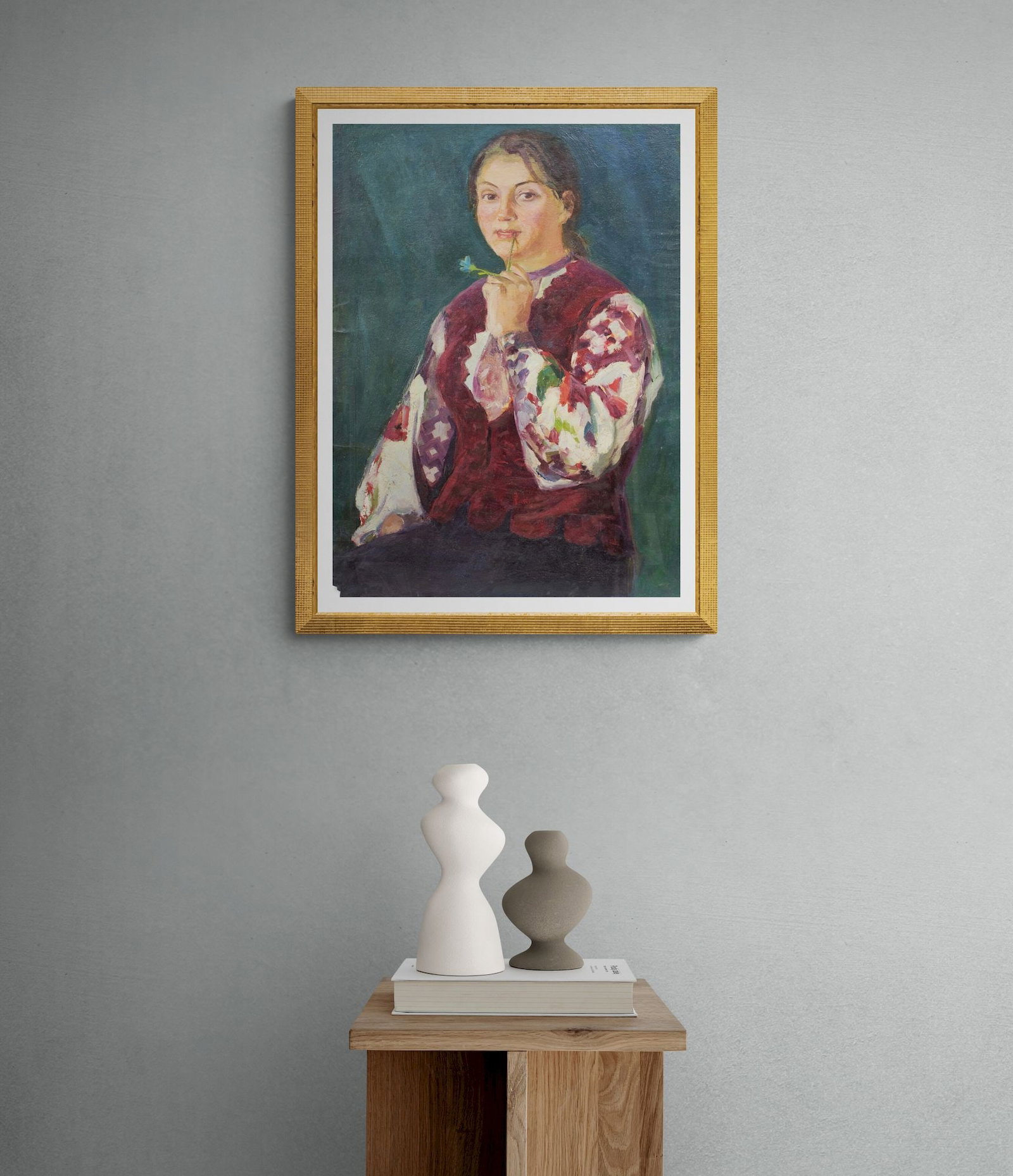 Rudenko Volodymyr (Ukrainian artist), "Lenarka", oil on cardboard - 3