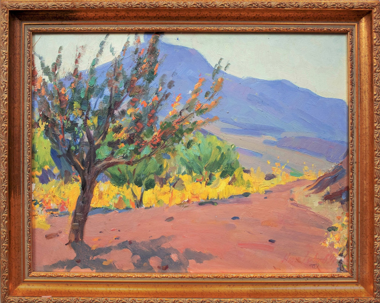 Gavrilyuk Nikolay (Ukrainian artist), "Autumn in Sudak", oil on cardboard (1 of 4)