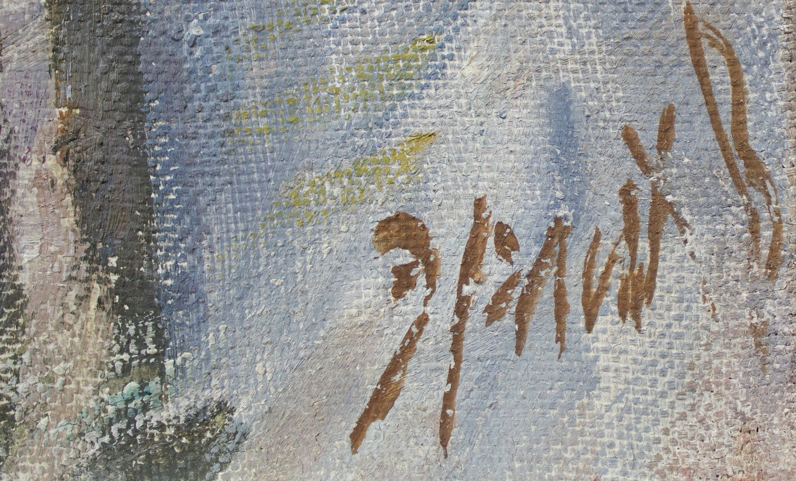 Erlih Volodymyr (Ukrainian artist), "Empty water", oil on canvas - 2