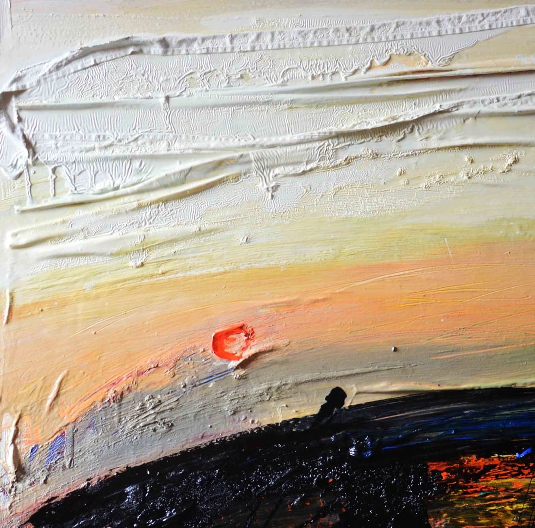 Oil painting Mountain Meadow Natalia Korf-Ivaniuk - 2