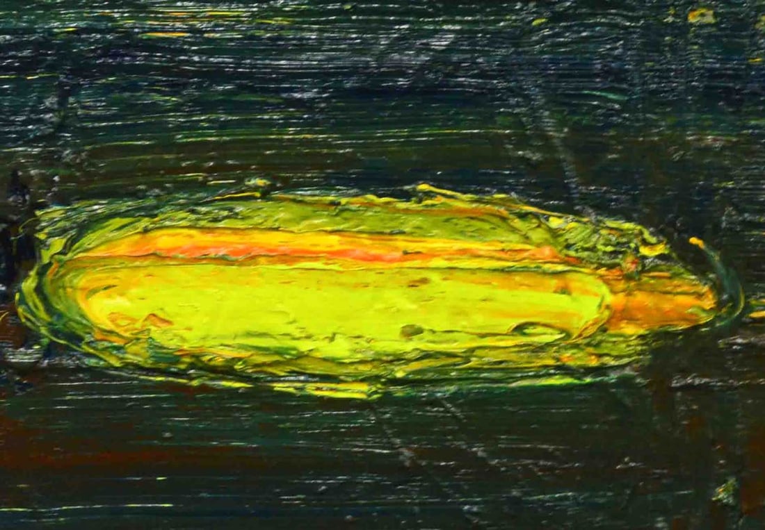 Oil painting Yellow Lake Natalia Korf-Ivaniuk - 7