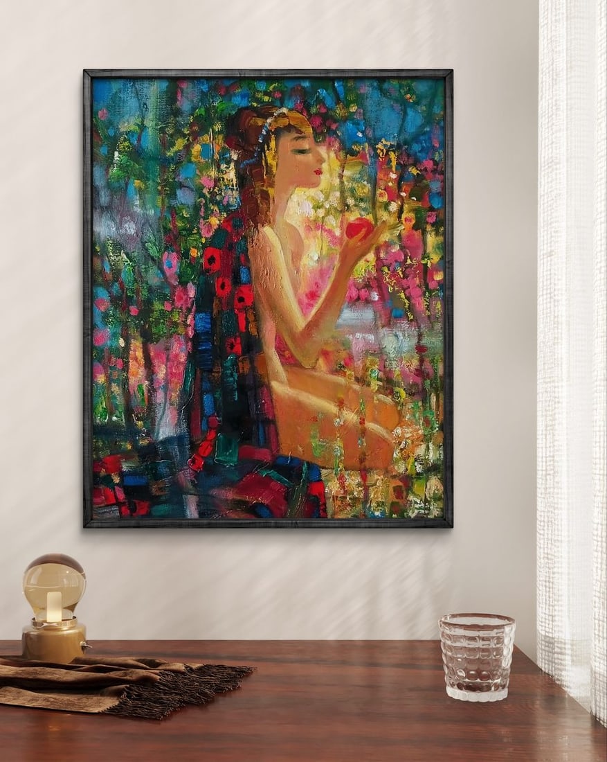 Abstract oil painting Morning woman Anatoly Tarabanov - 3