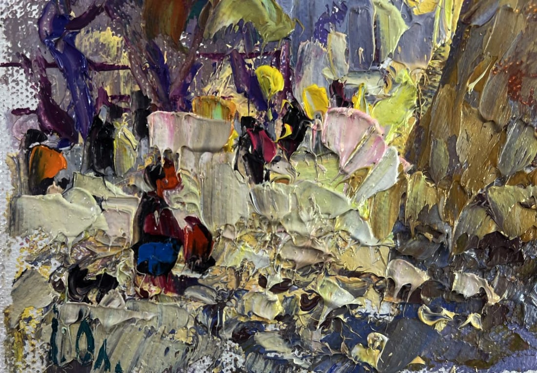 Oil painting Old fortress that remembers centuries Oleksiy Ivanyuk - 6