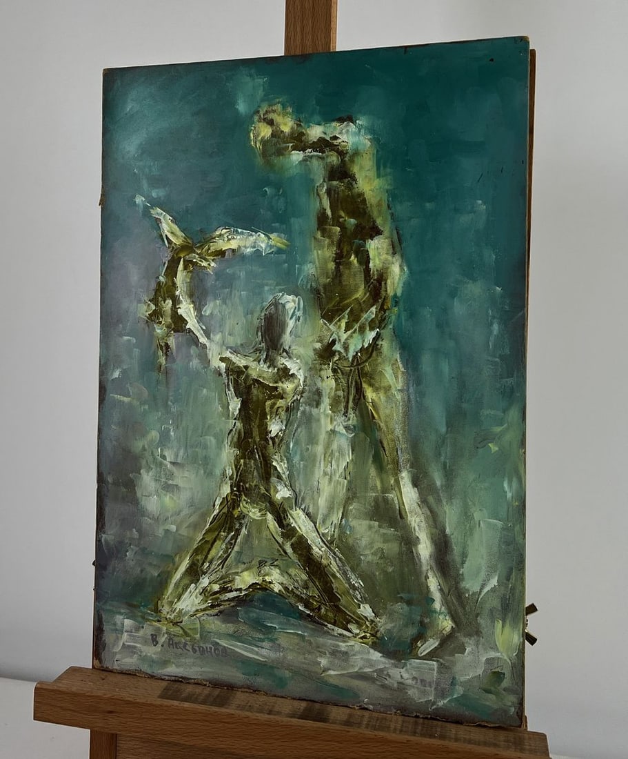 Oil painting On the wings of hope Vadim Aksenov - 2