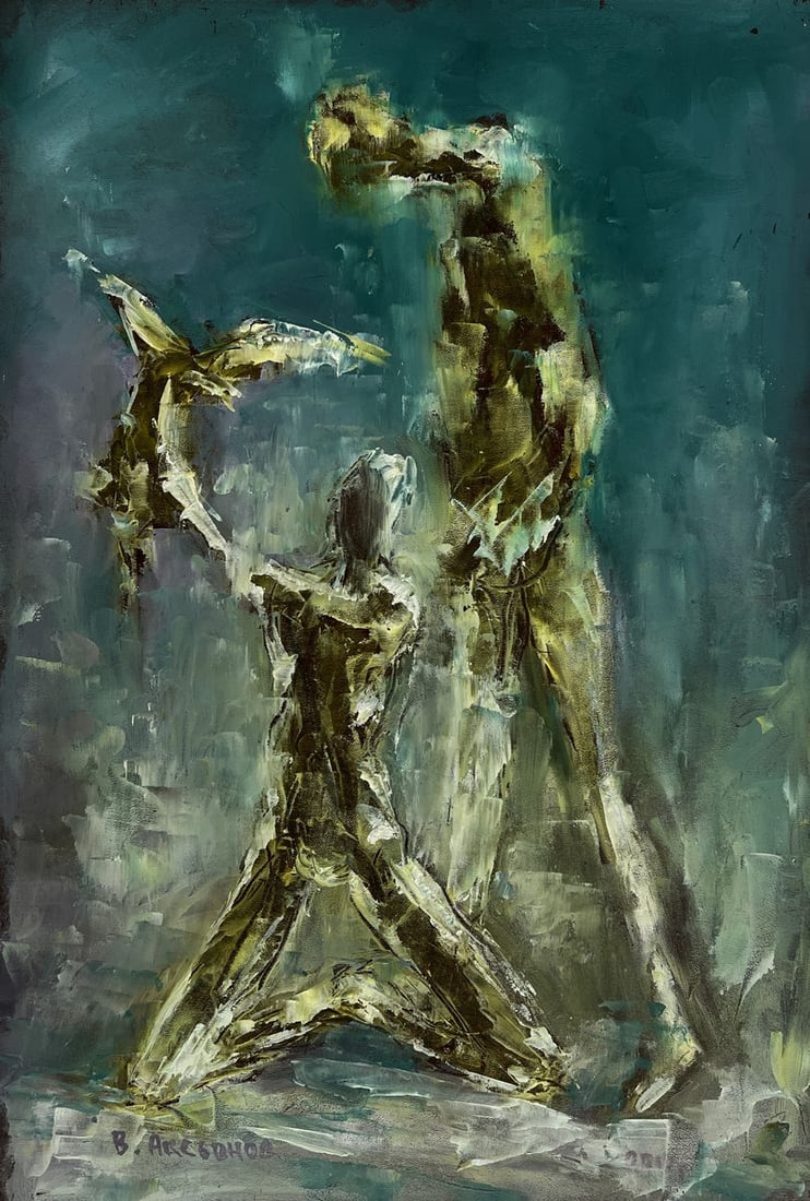 Oil painting On the wings of hope Vadim Aksenov - 3