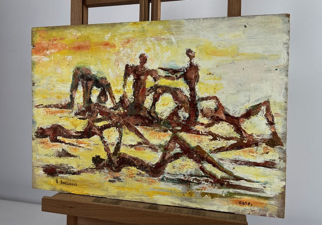 Oil painting In the circle of diversity Vadim Aksenov - 2